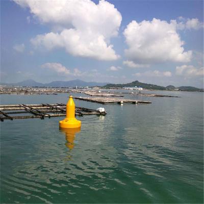 China 800kg Buoyancy Yellow/Red/Green PE Navigation Buoy  with 1550mm Focal Plane Height for sale