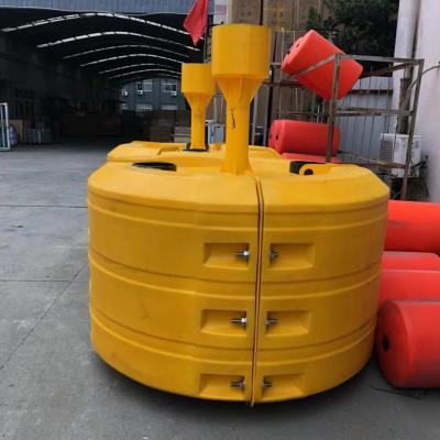 China Hohe Sichtbarkeit Gelb/Rot/Grün Kunststoffboje Einbruchsicher 1550 mm Brennflächenhöhe zu verkaufen