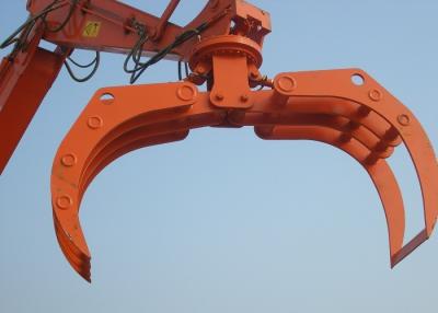 China High Efficiency Rotating Excavator Bucket Tractor Grapple Attachment for sale