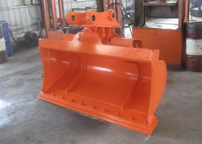 China High Efficiency Hitachi ZX120 Excavator Tilt Bucket With Bolted Cutting Edge for sale