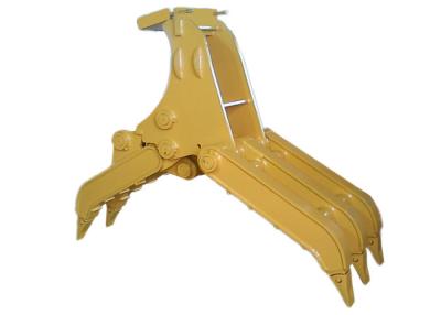 China Self Linked Mechanical Excavator Log Grapple With CE Approved for sale