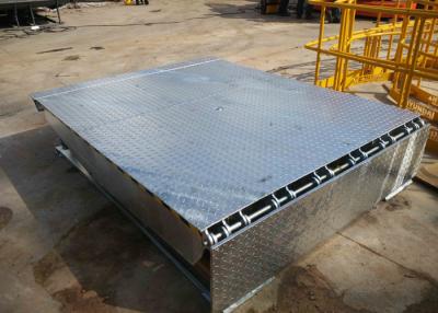 China Hot Dip Galvanized Hydraulic Electric Dock Leveler With Bumpers for sale