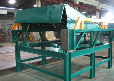 China 10T CE ISO Boxed Up Hydraulic Dock Leveler Adjustable Yard Ramp for sale