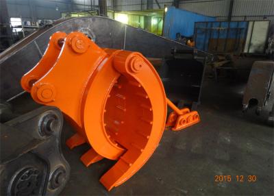 China Mechanical Type Heavy Duty Rock Grapples For Excavators Hitachi ZX330 for sale