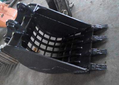 China 0.5 Cum Komatsu Excavator Skeleton Bucket With Heavy Duty Interlocking Ribs for sale