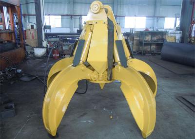 China No Rotate Hydraulic Orange Peel Grab Bucket for CAT320 Excavator for sale