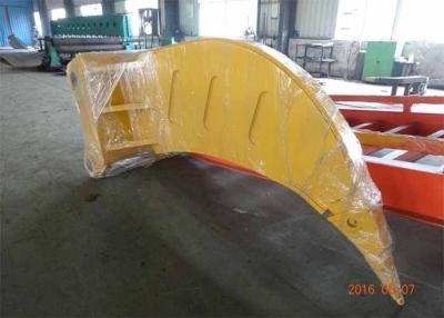 China Komatsu PC1250 Excavator Rake Bucket With 100 mm Thickness / D11 Ripper Tooth for sale