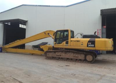 China High Security Excavator Long Boom For Komatsu PC350 With 21 Meters And 4 Ton Counterweight for sale