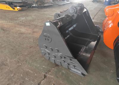 China Heavy Duty Excavator Rock  Bucket 1300 mm Wide With Hardox Material for sale