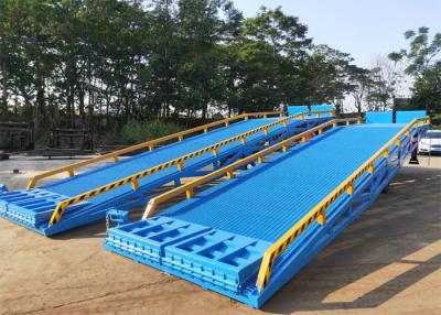 China 2000mm Width 10 Ton Container Q235B Mobile Yard Ramp for sale