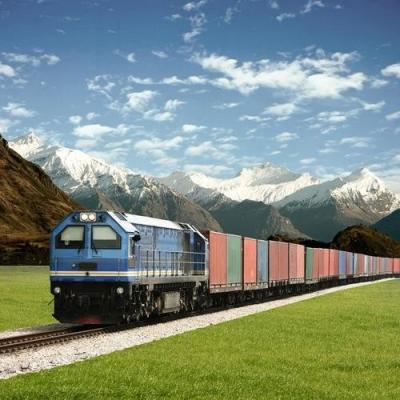 China Linha de estrada de ferro de envio do trem de China ao frete internacional expresso da rota FCL de Europa ou de trilho de LCL à venda