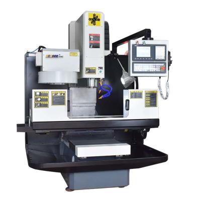 China 24 Pcs Tool Capacity CNC Milling Machine XYZ Axis 8000mm/min Cutting rapid feed for sale