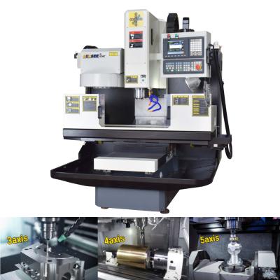 China Strong Rigidity Vertical CNC Milling Machine High Precision 500mm Z Axis Travel for sale