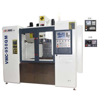 China Automatic CNC VMC Machine 4 Axis BT40 Spindle 1500x420mm Work Table for sale