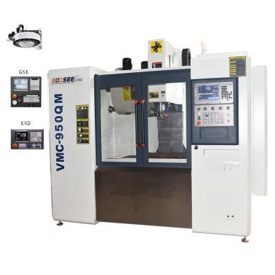 China 3 Axis CNC Vertical Milling Machine High Speed BT40 Spindle 500mm Z Axis Travel for sale