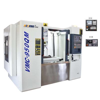 China 500mm Z Axis Travel 3 Axis CNC Milling Machine BT40 Vertical Machining Center for sale