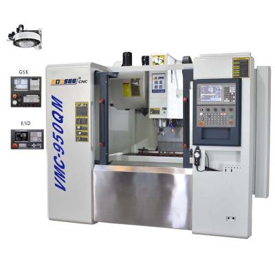China BT40 Spindle Milling Three Axis CNC Machine 900mm X Axis Travel for sale