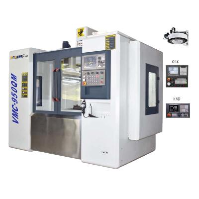 China BT40 Spindle 3 Axis CNC Milling Machine Center 12-24 Pieces Tool Capacity For Metal for sale
