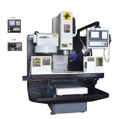 China Industrial CNC Precision Vertical Milling Machine 3 Axis 400 Max Load For Metal for sale