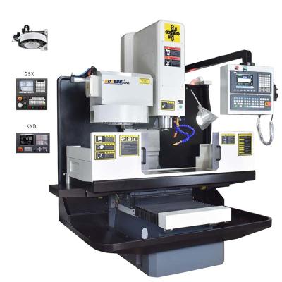 China 3 Axis Machining Centre CNC Vertical Milling Machine Industrial 400Kg Load for sale
