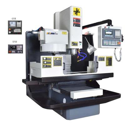 China Automatic 3 Axis Vertical CNC Milling Machine 12 / 24 Pieces Tool Capacity for sale