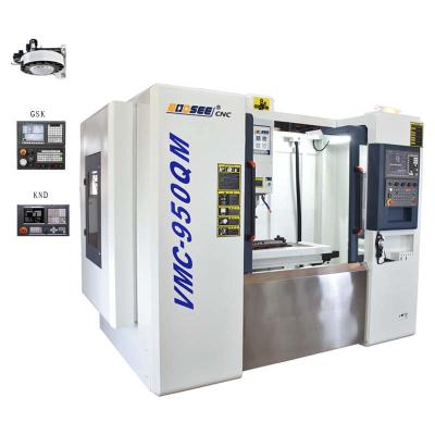 China 900mm X Axis 3 Axis CNC Milling Machine 12 - 24 Pieces Tool Capacity BT40 Spindle for sale