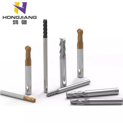 China Carbide Cnc Cutting Tool Endmill Cutter For Aluminium Alloys General Machining for sale