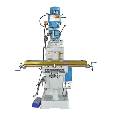 China 75~4630 R.P.M Spindle Speed Turret Vertical Milling Machine For Metal Processing for sale