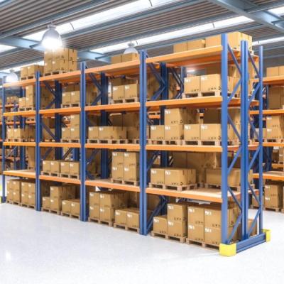 China Corrosion Protection Warehouse Rack For Pallet Warehouse Storage Pallet Rack Rack 300kg RAF rak besi Majestic for sale