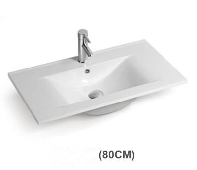 China Mounting Above Cabinet Ceramic Sinks Sanitary Ware Cabinet Basin Bathroom Hand Wash Basin for sale