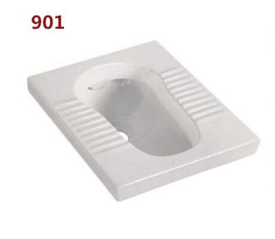 China Sanitary Ware foot-installation into the earth Bathroom Ceramic Squatting Pan W.C. for sale