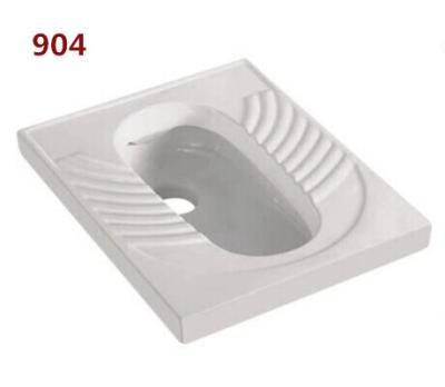 China Sanitary Ware Gravity-fed flushing system Squat pan Bathroom Ceramic Squatting Pan W.C. for sale