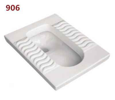 China Sanitary Ware Gravity-fed flushing system Squat pan Bathroom Ceramic Squatting Pan W.C. for sale