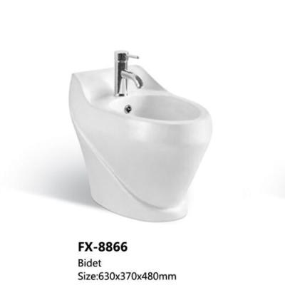 China Floor Mounted Bidets Fixing to Wall With Back Bathroom Ceramic Bidets for Female for sale