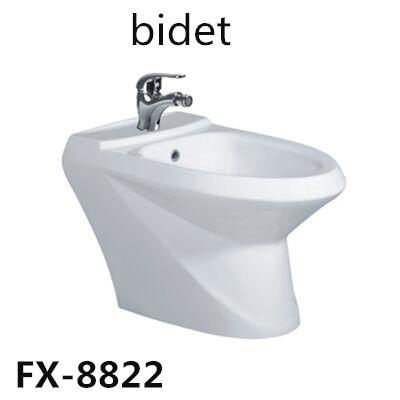 China Floor Mounted Bidets Fixing to Wall With Back Bathroom Ceramic Bidets for Female for sale