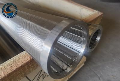 China Remoinho de aço inoxidável filtro de tela de aço afilado do fio da cunha do tubo 304 à venda