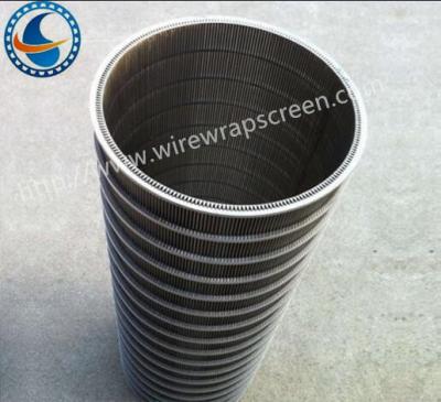 China Durable Rotary Screen Drum For Wastewater Treatment 0.05mm-50mm Slot for sale