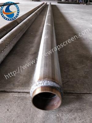 China Deep Well Pipe Base Screen High Flow Capacity Outer Diameter 114mm for sale