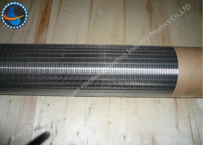 China Johnson Screens Stainless Steel Wedge Wire Screen Anti Corrosive for sale