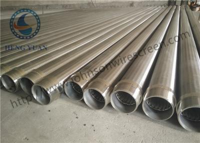 China SUS 304 Johnson Wedge Wire Screens Wedge Wire Filter Strong Corrosion Resistance for sale