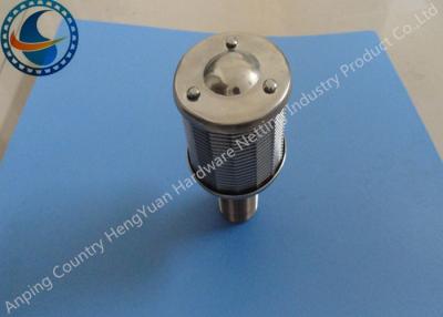 China Approved Resin Trap Filter Water Filter Nozzle With Wrap Wire Welding Technique for sale