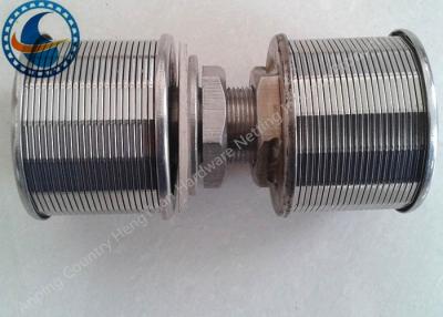 China Double Head Water Filter Nozzle High Efficiency Threaded / Flange Type for sale