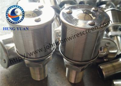 China Strong Johnson Slotted Filter Nozzles Water Treatment High Opening Rate for sale
