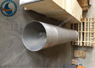 China SS 304 Wedge Wire Mesh Non Clogging Capabilities High Abreaction Resistance for sale