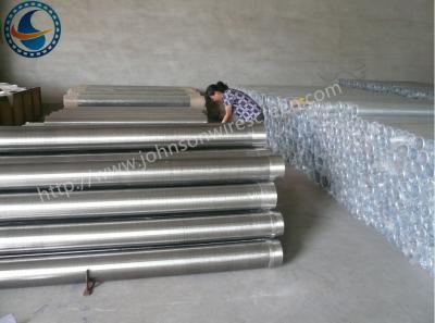 China Shallow Well Johnson Stainless Steel Well Screens With ISO / CIQ / SGS Certificate for sale