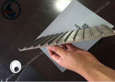 China La pantalla de alambre de acero inoxidable de la cuña/el alambre de la cuña cubre la alta precisión en venta