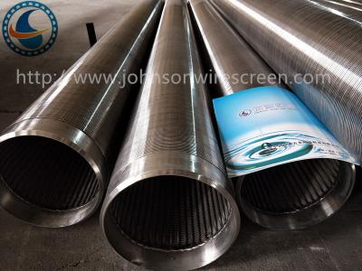 China Stainless Steel 304 Slotted Screen Pipe For Agricultural Systems Non Clogging for sale