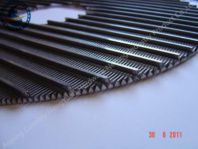 China Vee Shape Sand Dewatering Screen , Customized Stainless Sieve Screen for sale