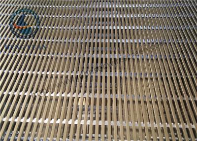 China Malla de alambre fuerte de la cuña de la estructura, elementos filtrantes confiables del alambre de la cuña en venta