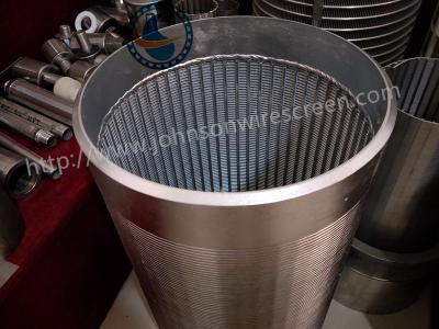 China Agricultural System Johnson Screen Mesh / Johnson Filter Screen 5800mm Length for sale